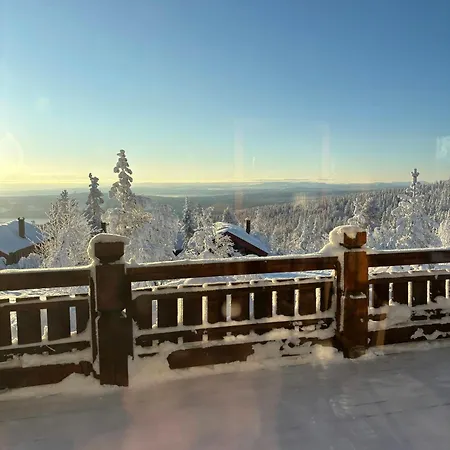 Feriehus Log With Panoramic Views Near Renafjellet Svarstad (Hedmark)